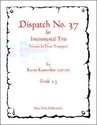 Dispatch No. 37 Trumpet Trio cover Thumbnail
